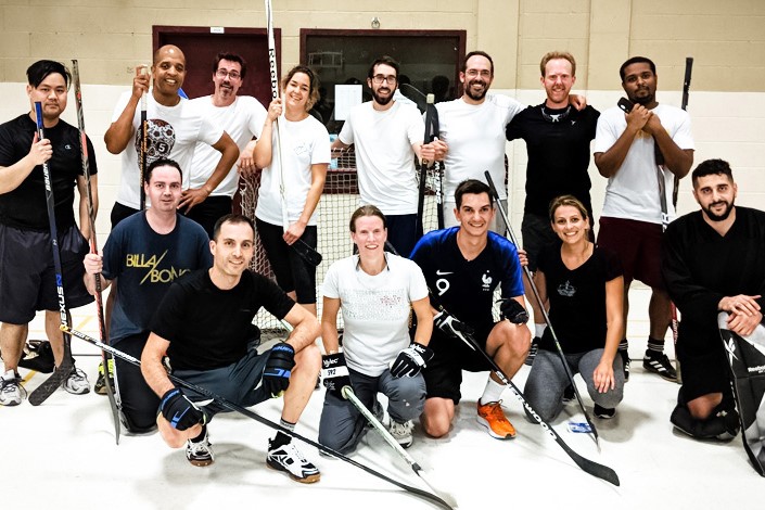 GIRO Floor hockey team